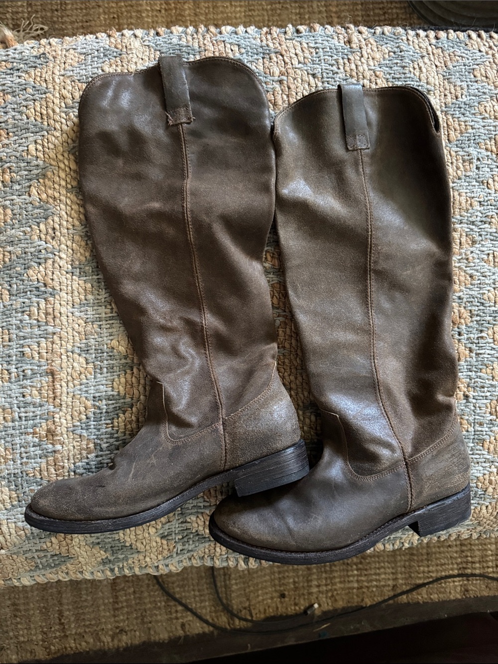 DV by Dolce Vita Tall Genuine Leather Riding Boots 8.5